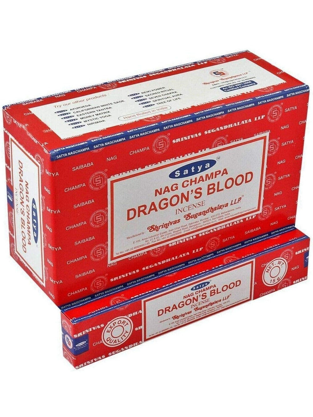 Satya Nag Champa Dragon's Blood Incense